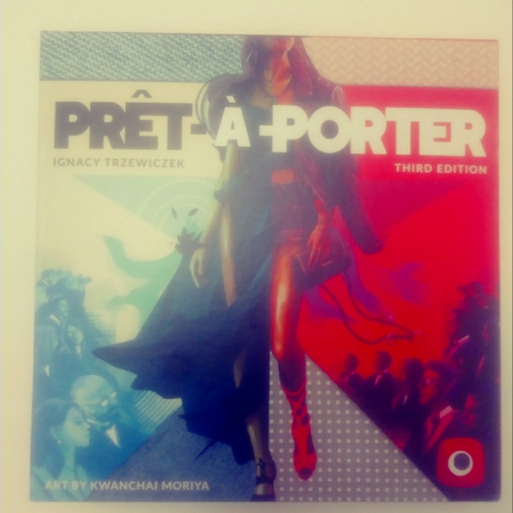 Pret-A-Porter Board Game 3rd Edition Ignacio Trzewiczek Portal Games 2019.